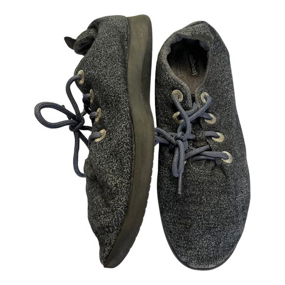 ALLBIRDS Wool Runners Sneakers Gray Lace Up Round Toe Shoe Soft Cozy Men 14 EUC - Picture 8 of 8